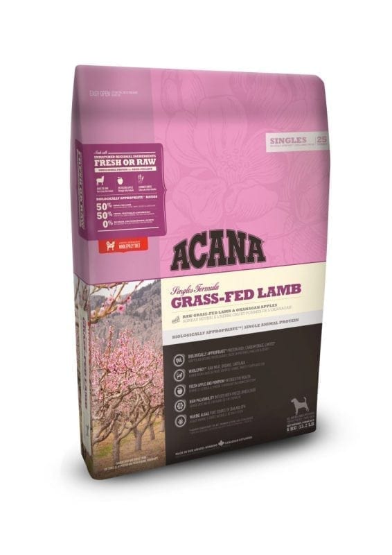 acana singles grass fed lamb