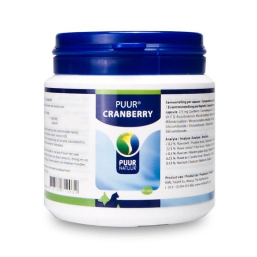 Dogline honden supplementen urinewegen hond puur cranberry